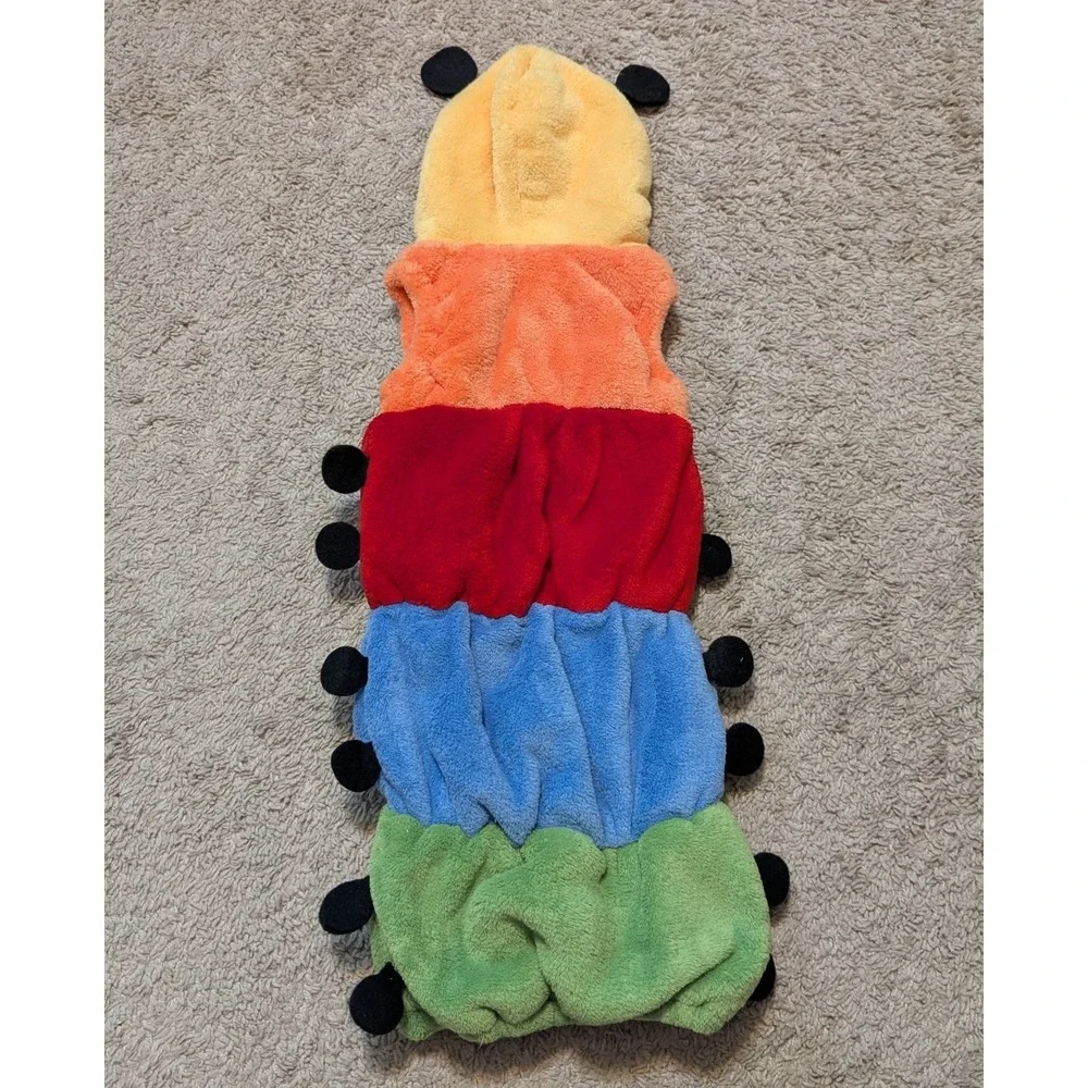 Gymboree Caterpillar Costume Baby Infant 6-12 Months Halloween Fall Insect Warm